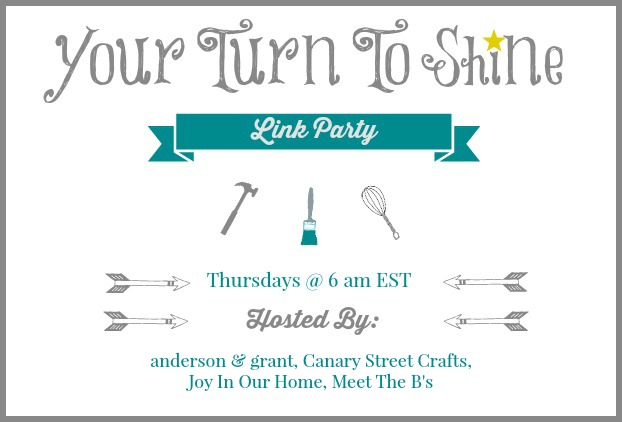 Your Turn to Shine Link Up Party