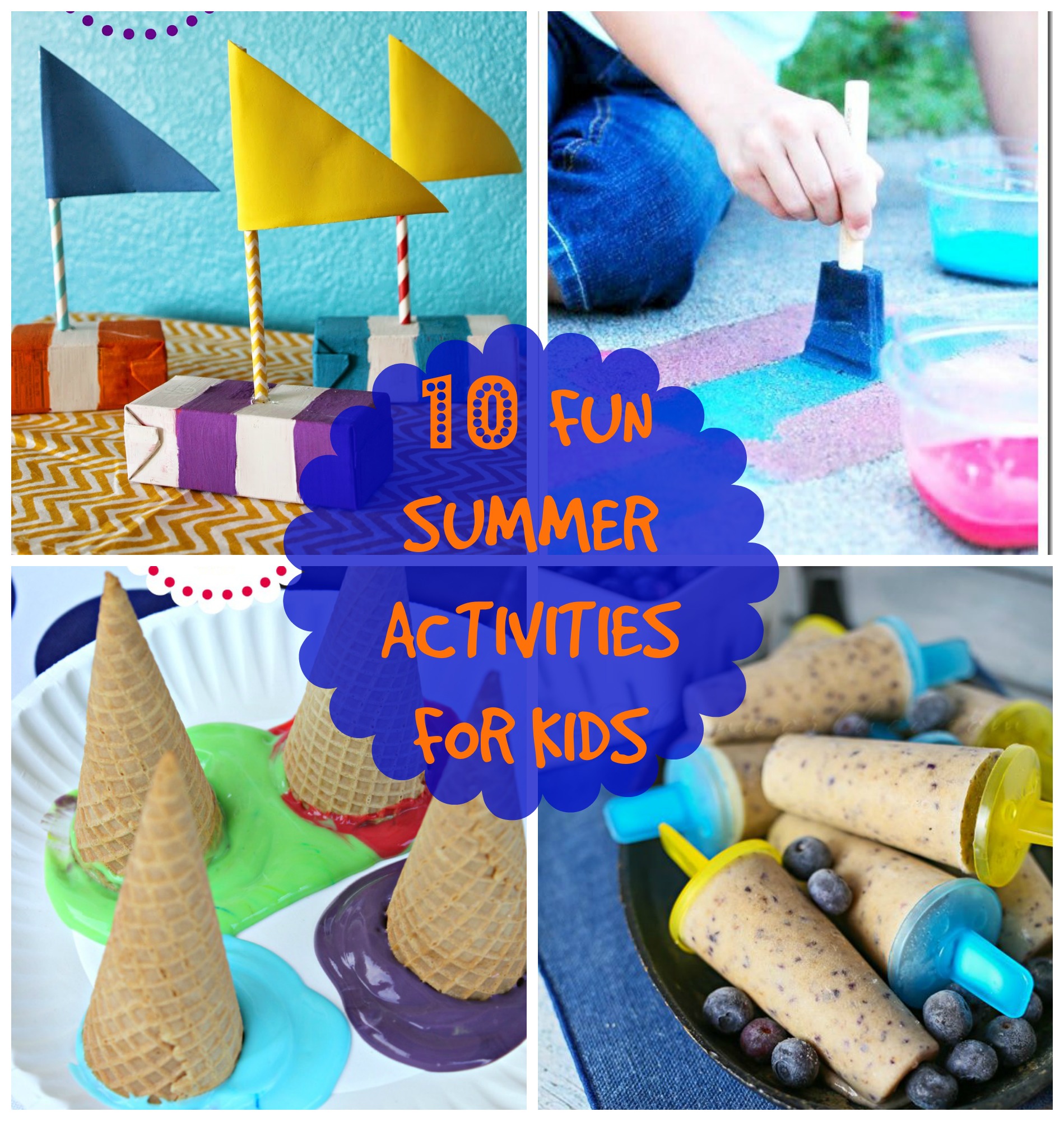 10 Fun Summer Activities For Kids - Canary Street Crafts