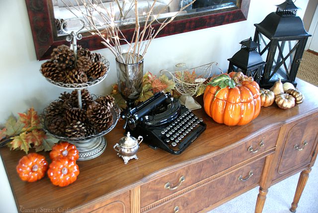 fall decoration ideas for living room