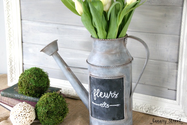 How To Create A Faux Galvanized Metal Finish Canary Street Crafts