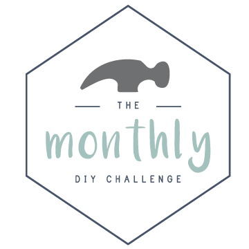 monthly DIY challenge hammer graphic