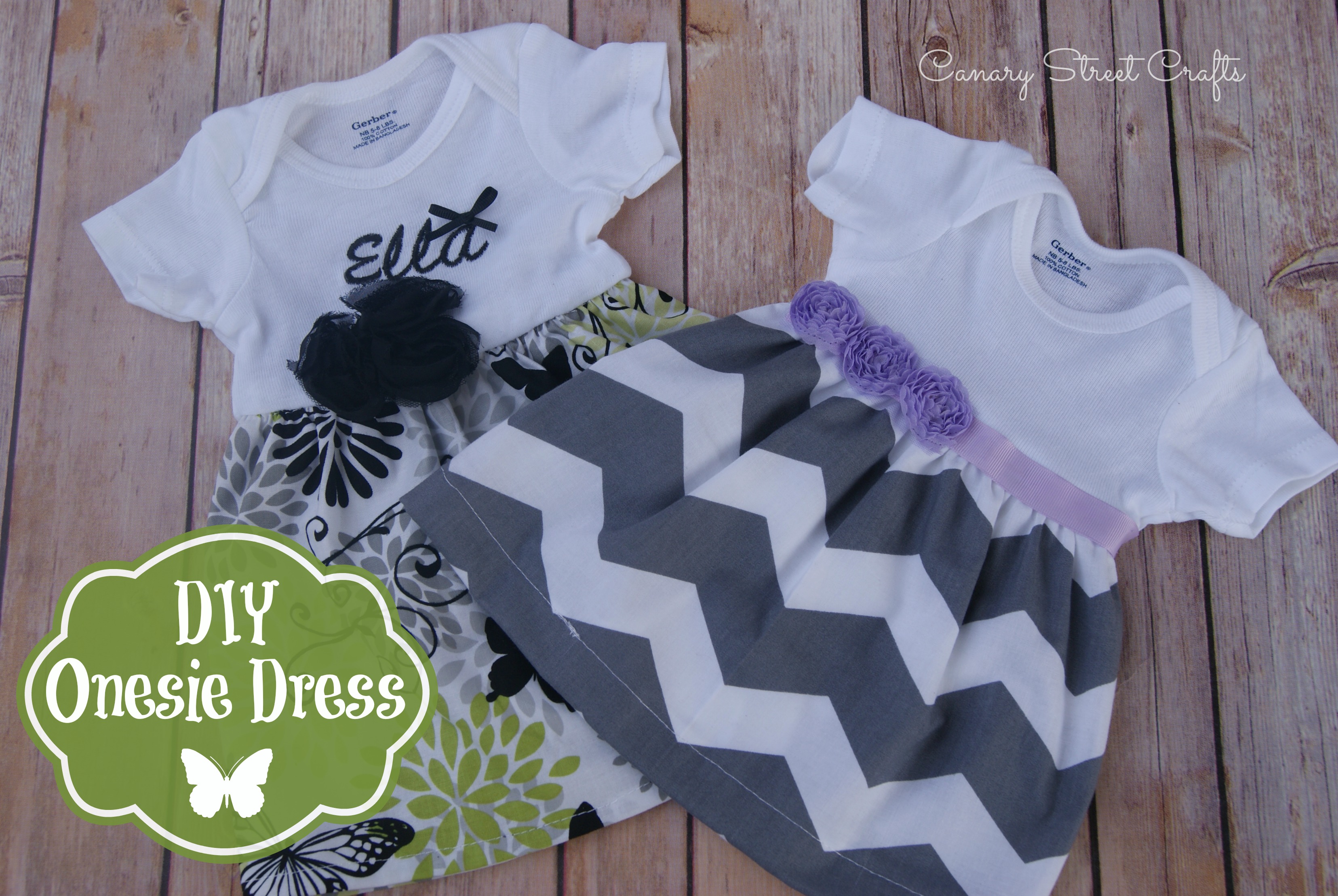 DIY Onesie Dress - Canary Street Crafts3311 x 2217